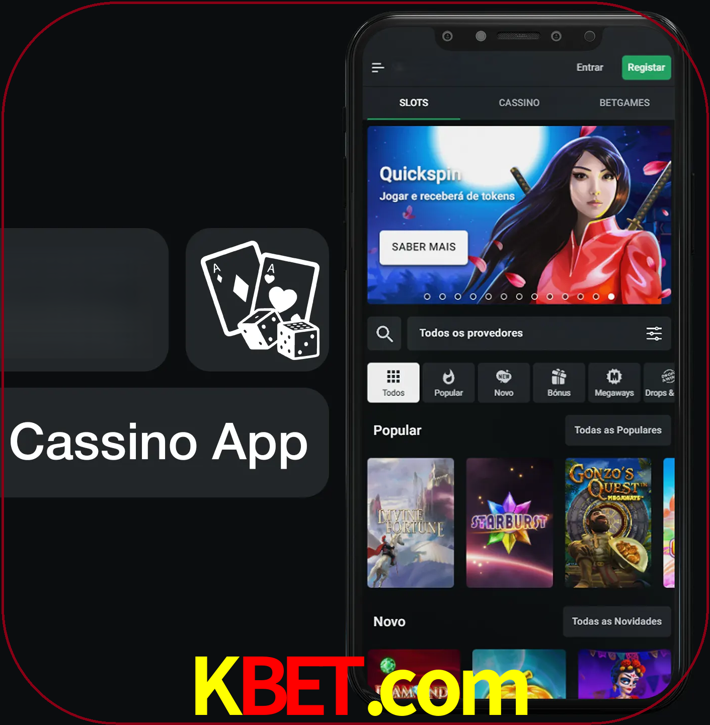 Jogue jogos de cassino e ganhe.
