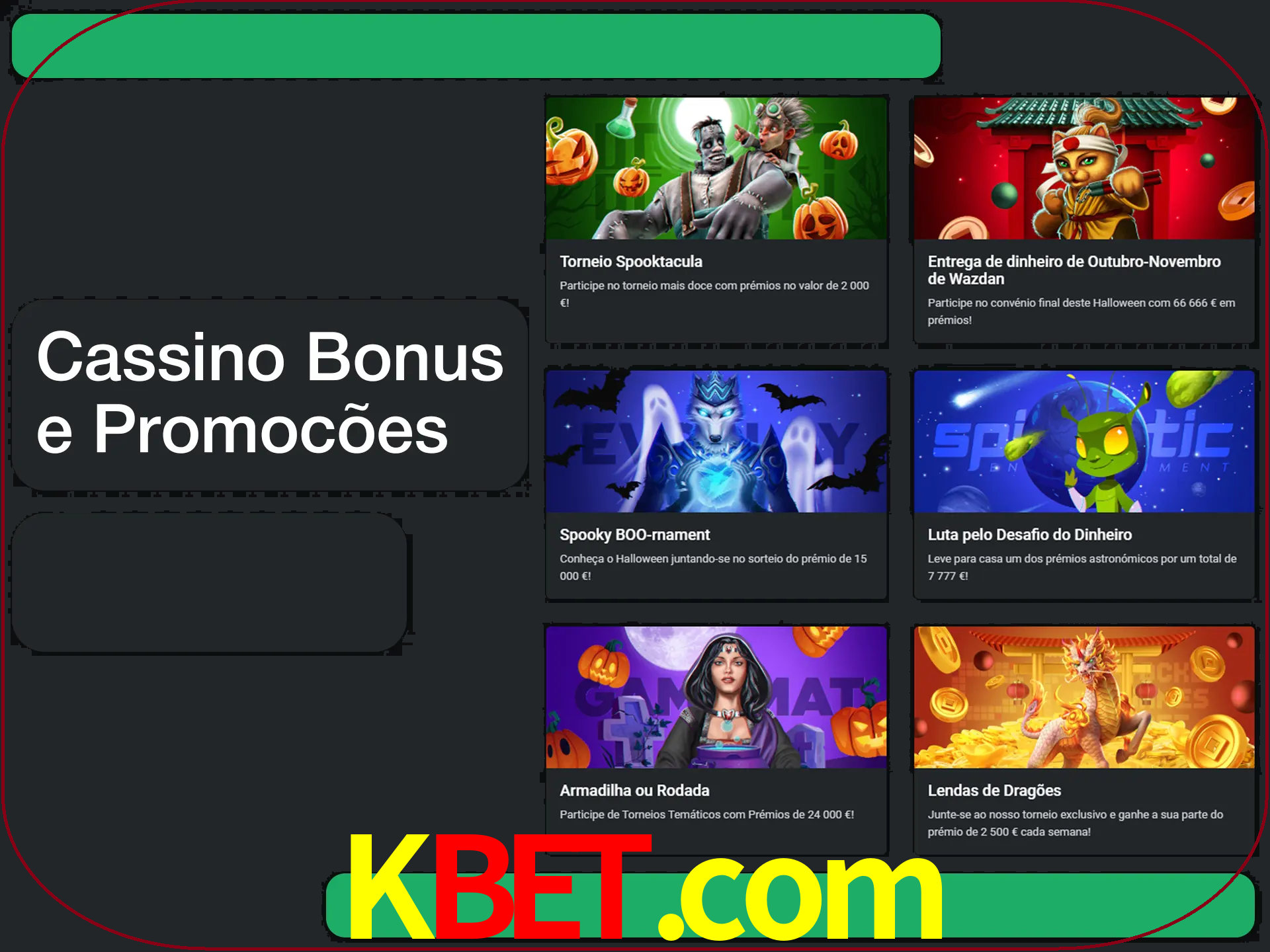 Verifique se há novos bônus de cassino para reivindicar.