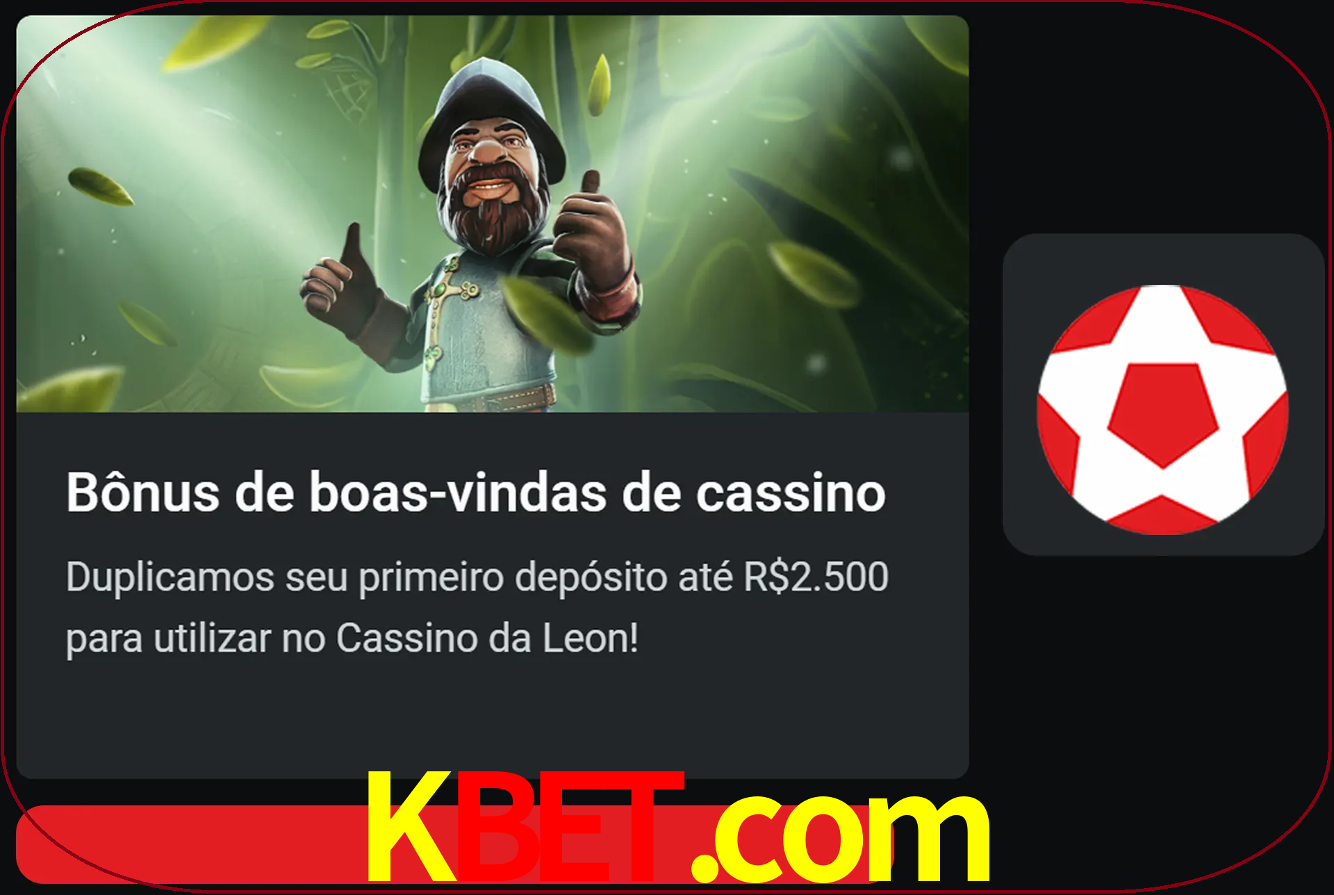 Receba seu dinheiro do bônus de boas-vindas após o primeiro depósito.