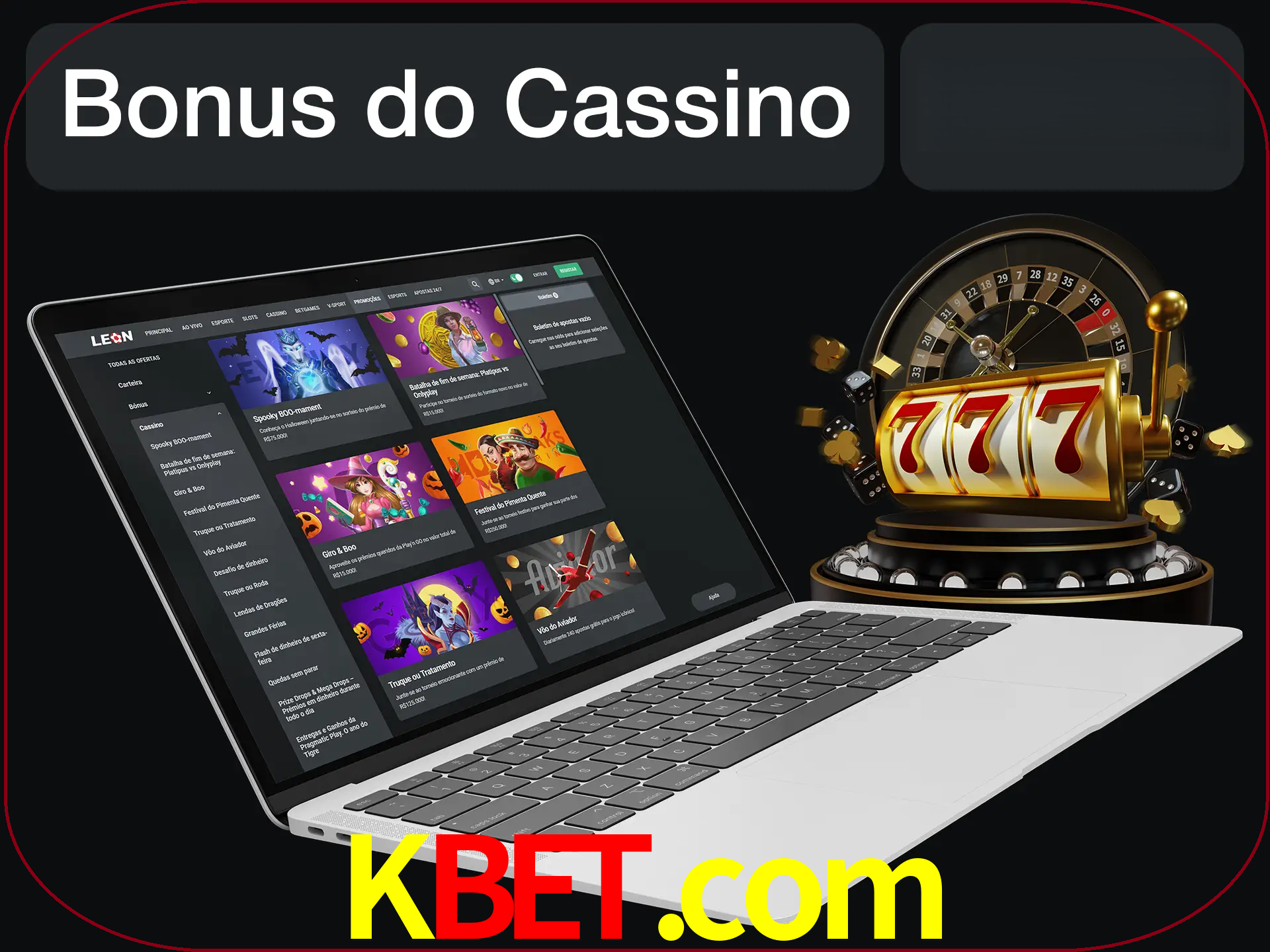 Use o bônus do cassino para começar melhor.