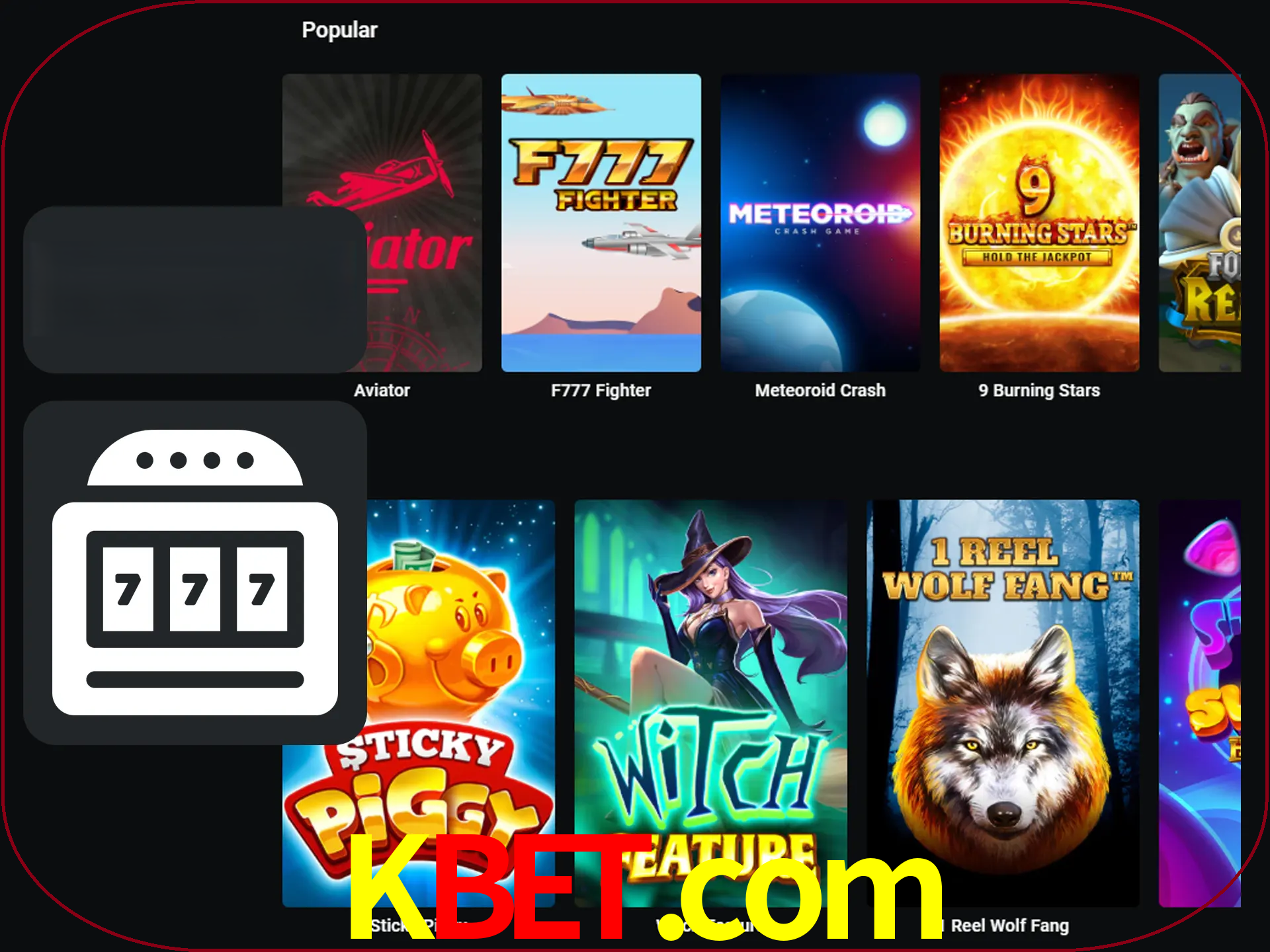 Gire seus slots de dinheiro favoritos.