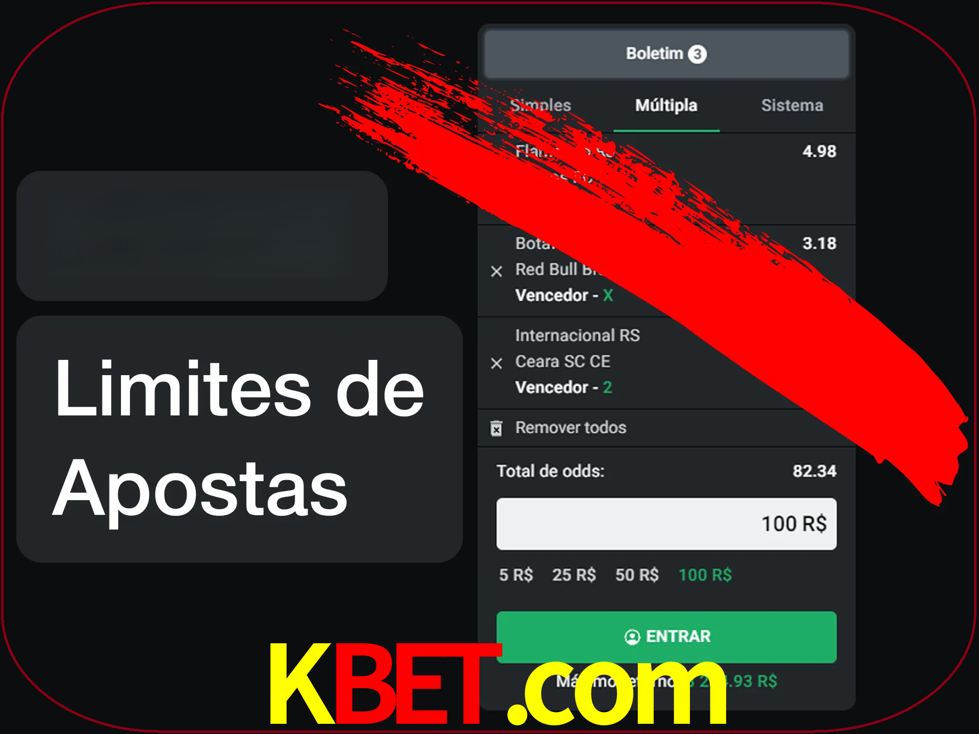 Não faça apostas loucas.